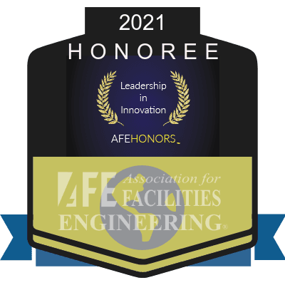 2021 AFE Honors Leadership in Innovation honoree badge